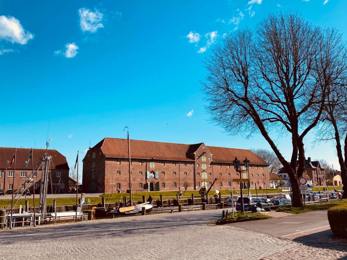 Hotel Gasthaus Hafenblick Tönning Exterior foto